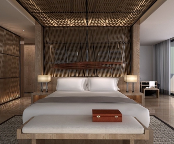 New Chinese Style Bedroom-ID:944618658