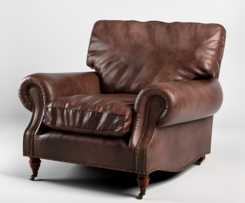 American Style Single Sofa-ID:505811947