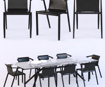 Modern Dining Table And Chairs-ID:656027597
