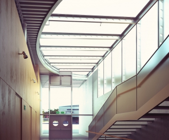 Modern LOFT Corridor/elevator Hall-ID:798194151