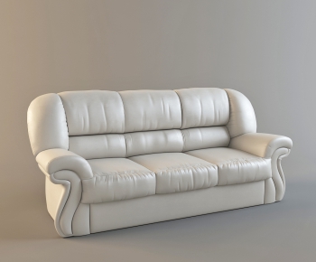 European Style Three-seat Sofa-ID:556762685