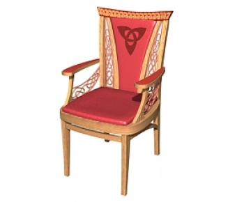 European Style Single Chair-ID:275428573