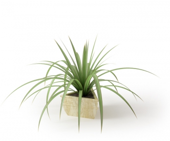 Modern Potted Green Plant-ID:553869263
