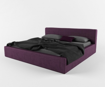 Modern Double Bed-ID:203516182