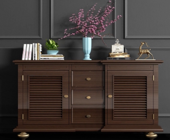 American Style Side Cabinet/Entrance Cabinet-ID:902334745