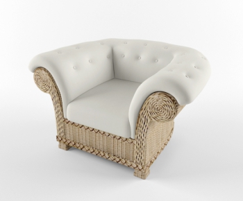 European Style Single Sofa-ID:245395624