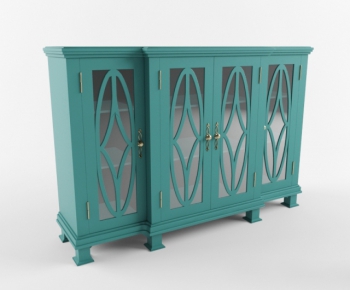 American Style Side Cabinet/Entrance Cabinet-ID:161930219
