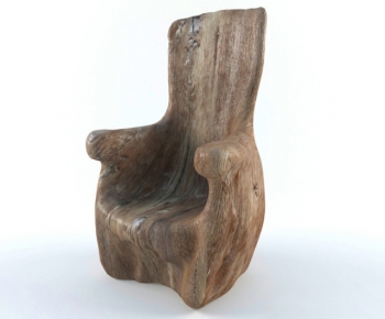 现代木质单人沙发-ID:231670126