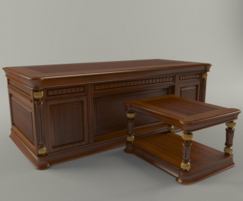 European Style Manager's Desk-ID:910998283
