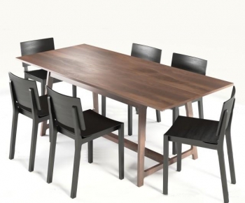 Modern Dining Table And Chairs-ID:871025325
