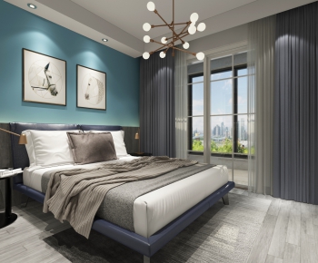 Modern Bedroom-ID:377870436