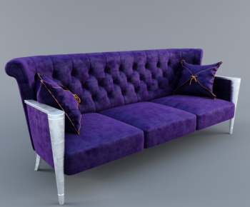 European Style Three-seat Sofa-ID:991021867