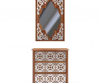 European Style Side Cabinet/Entrance Cabinet-ID:808554694