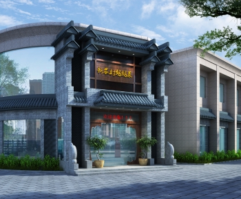 Chinese Style Facade Element-ID:167176618
