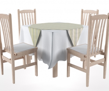 Modern Dining Table And Chairs-ID:954437267