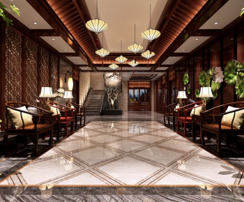 Chinese Style Lobby Hall-ID:552012242