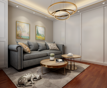 Modern A Living Room-ID:947346534