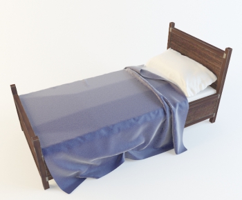 Modern Double Bed-ID:678888847