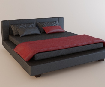 Modern Double Bed-ID:478261426