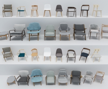 Modern Nordic Style Lounge Chair-ID:388067392