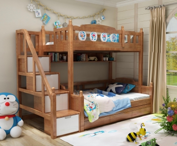 American Style Bunk Bed-ID:933040623