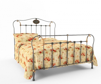 European Style Double Bed-ID:865885528