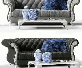 European Style A Sofa For Two-ID:594781124