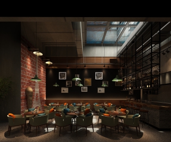 Industrial Style Cafe-ID:599396225