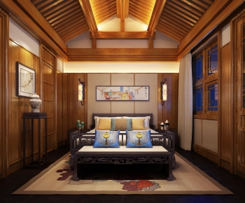 Chinese Style Guest Room-ID:222628365