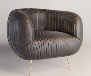 Modern Industrial Style Single Sofa-ID:350292236