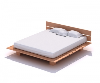 Modern Double Bed-ID:983906445
