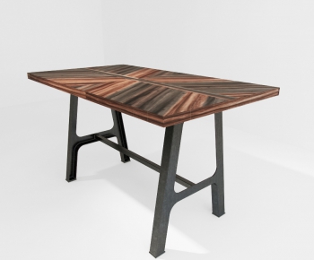 Industrial Style Table-ID:964519937