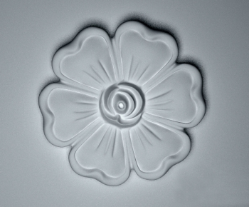 European Style Plaster Carved Top Plate-ID:170858472