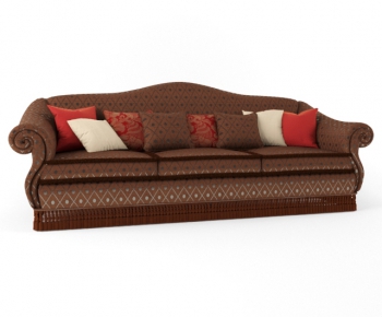 European Style Three-seat Sofa-ID:878480289