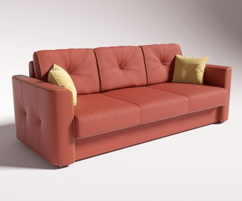 Modern Three-seat Sofa-ID:694229272