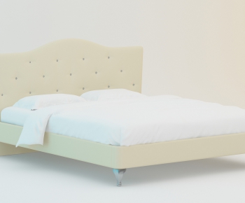 Modern Double Bed-ID:366176465