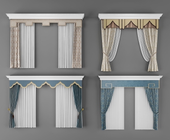 New Chinese Style The Curtain-ID:210001527