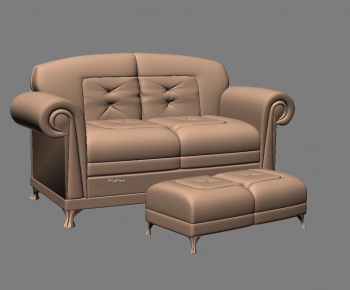 European Style A Sofa For Two-ID:919550637