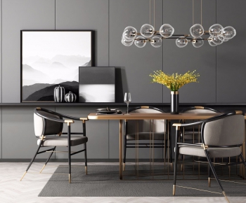 Modern Dining Table And Chairs-ID:768845996