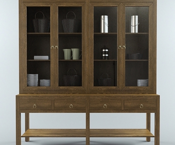 American Style Wine Cabinet-ID:818634485