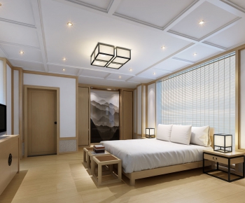 New Chinese Style Bedroom-ID:275028582
