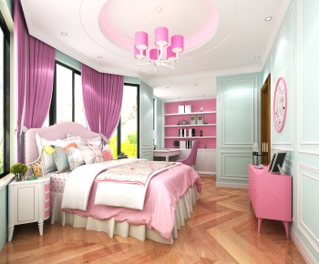 American Style Girl's Room Daughter's Room-ID:504496299