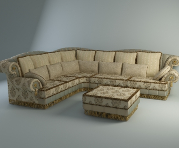 European Style Multi Person Sofa-ID:101244882