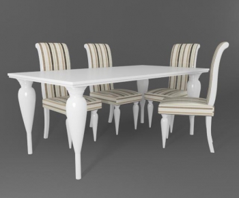 European Style Dining Table And Chairs-ID:833169377