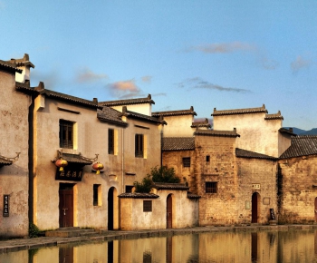Chinese Style Ancient Architectural Buildings-ID:970465346