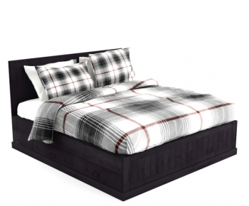 Modern Double Bed-ID:108623315