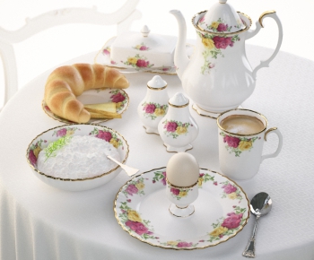 American Style Idyllic Style Cutlery/tea Set-ID:440989979