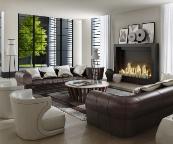 American Style A Living Room-ID:249597793