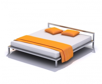 Modern Double Bed-ID:136967453