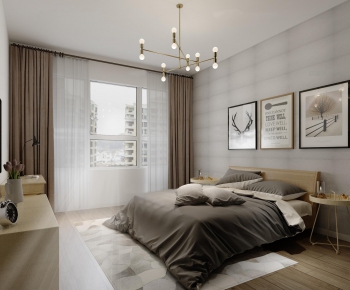 Nordic Style Bedroom-ID:968903437